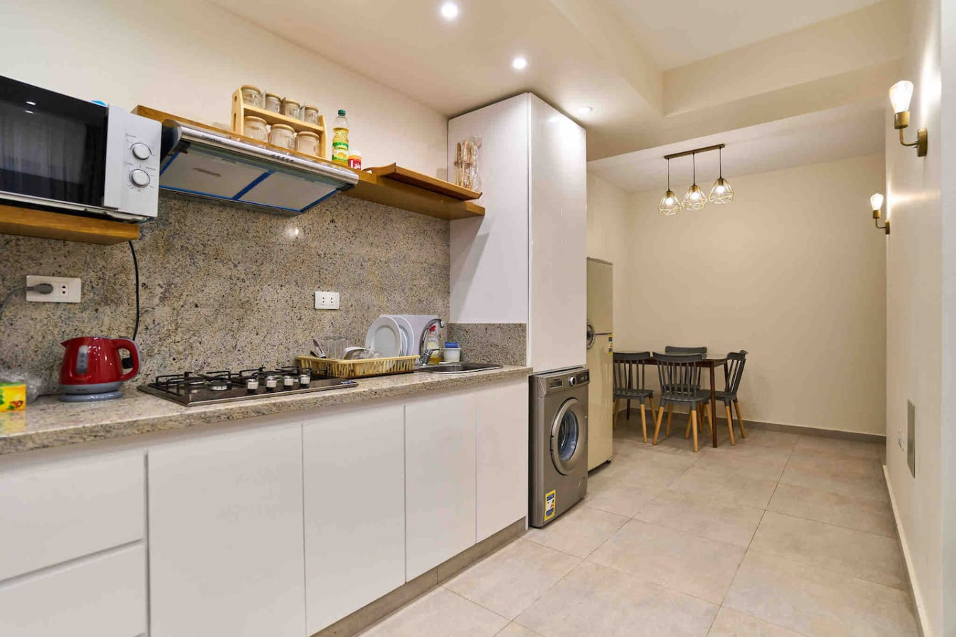 Cozy Two Bedrooms Apartment With Lots Of Privacy in Cairo - bedroom view 2