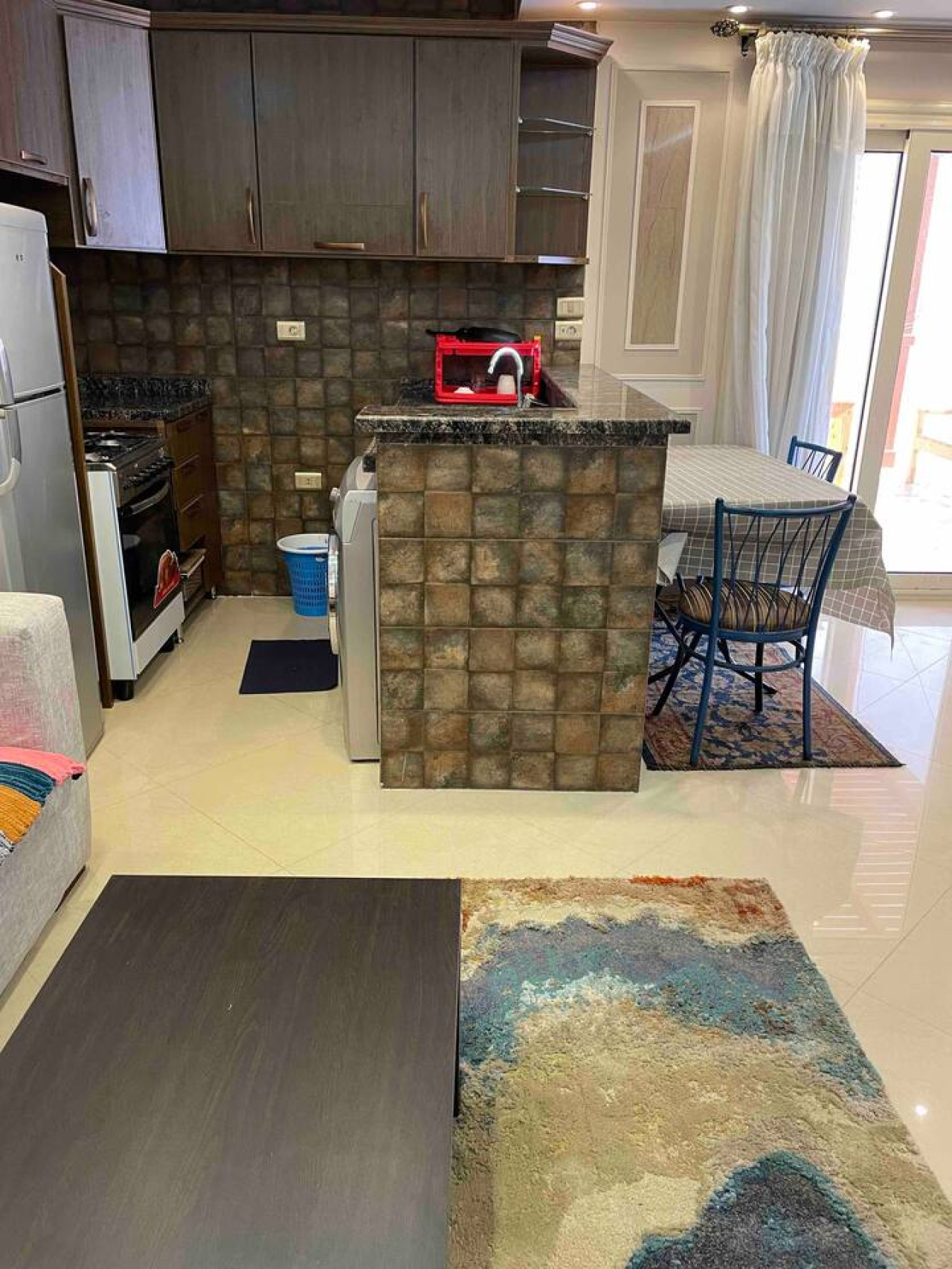 Superb One Bedroom Rooftop In The ❤️ Of Nasr City in Cairo - kitchen view 3