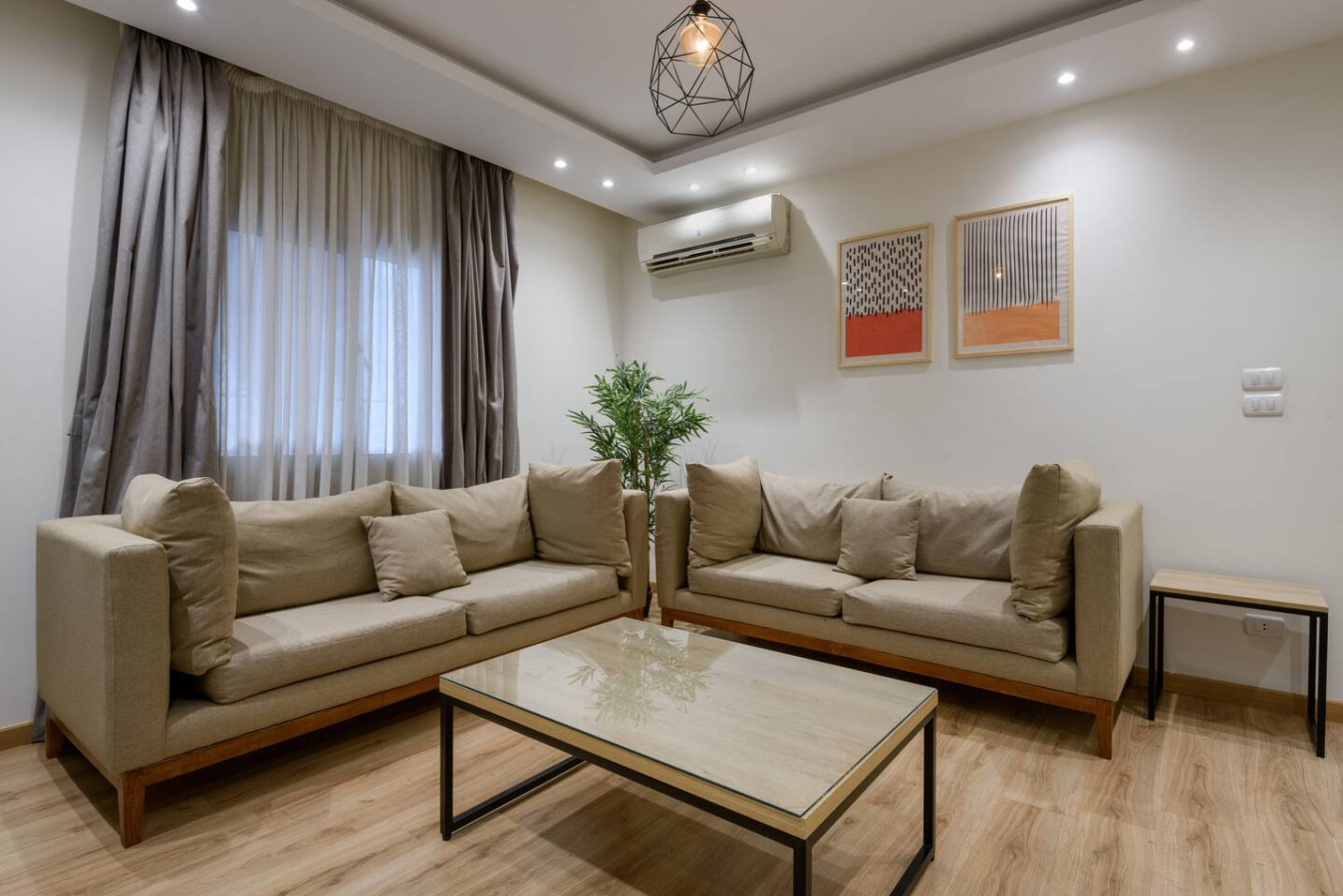 M-12 | 2br Walk To City Stars | Nasr City in Cairo - kitchen view 3