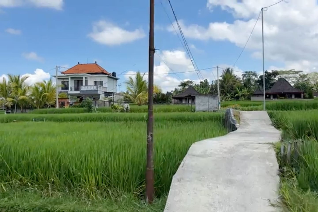 Please note that the villa is set in a peaceful and scenic rice field location, offering a truly private and tranquil escape. As part of this unique setting, direct car access to the villa is not available. See listing details for access options.