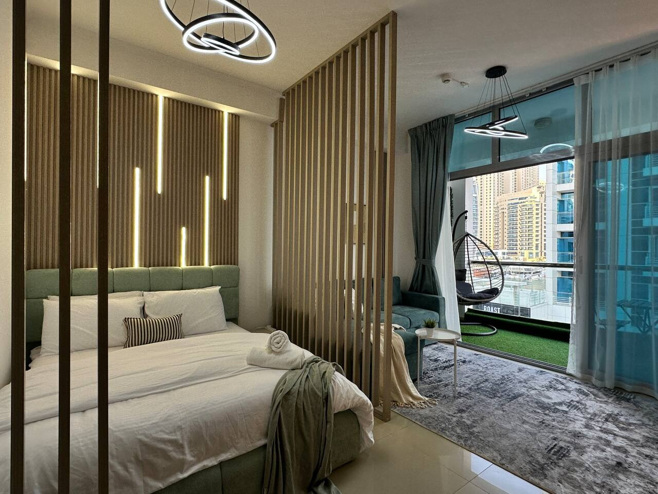 Marina Canal Studio | New | Walk to JBR Beach — foto 9