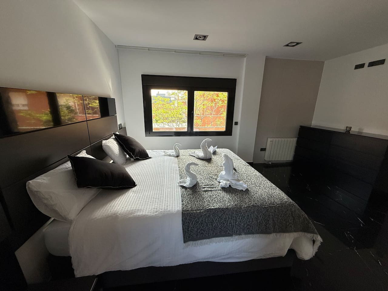 Chalet vanguardista Madrid — zona día