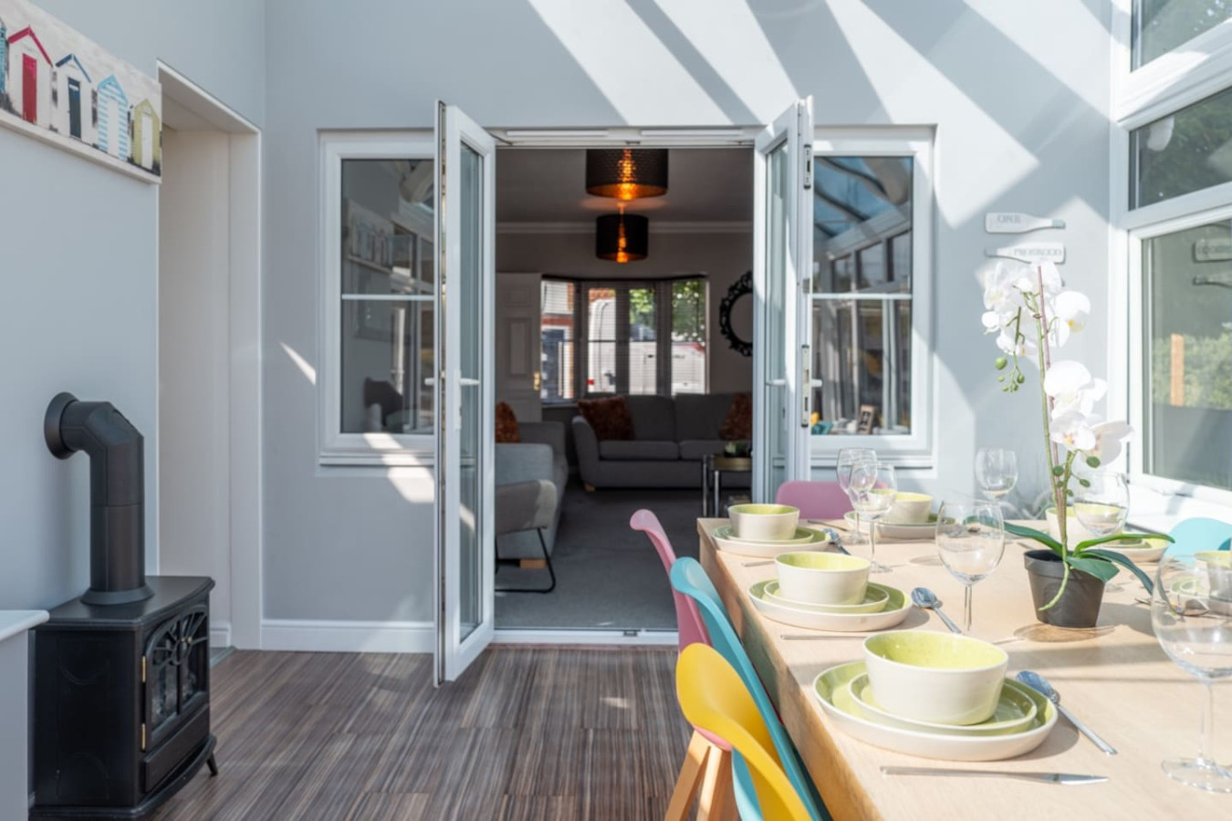 Colourful 5BR Home | Sleeps 11 + Parking | Beaches in 9 Wigeon Road - Property image 8 - VivreStays