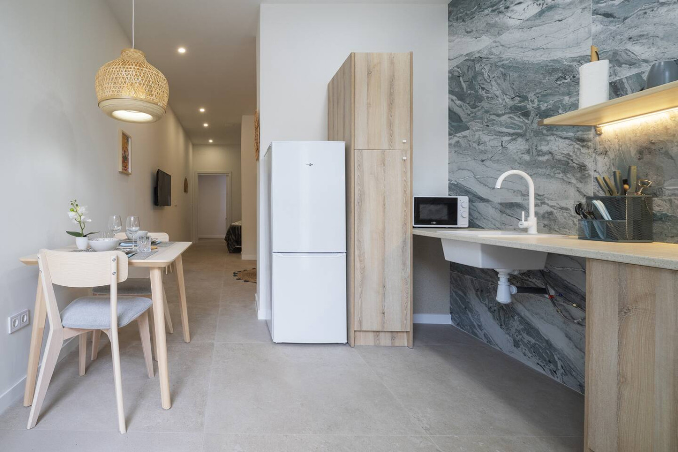 Interior de un loft en Ayora