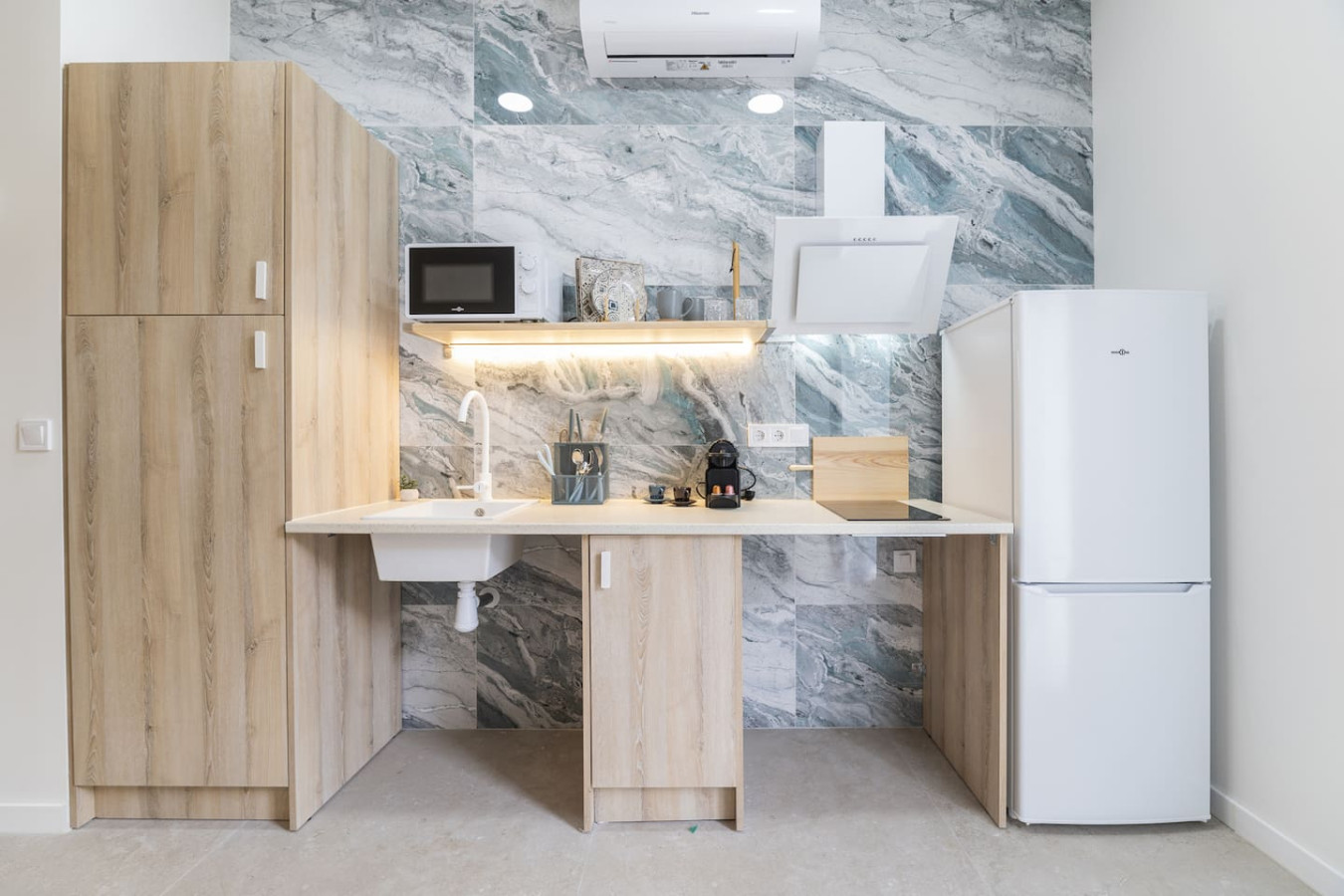 Interior de un loft en Ayora