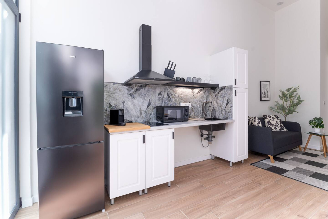 Interior de un loft en Penya-roja