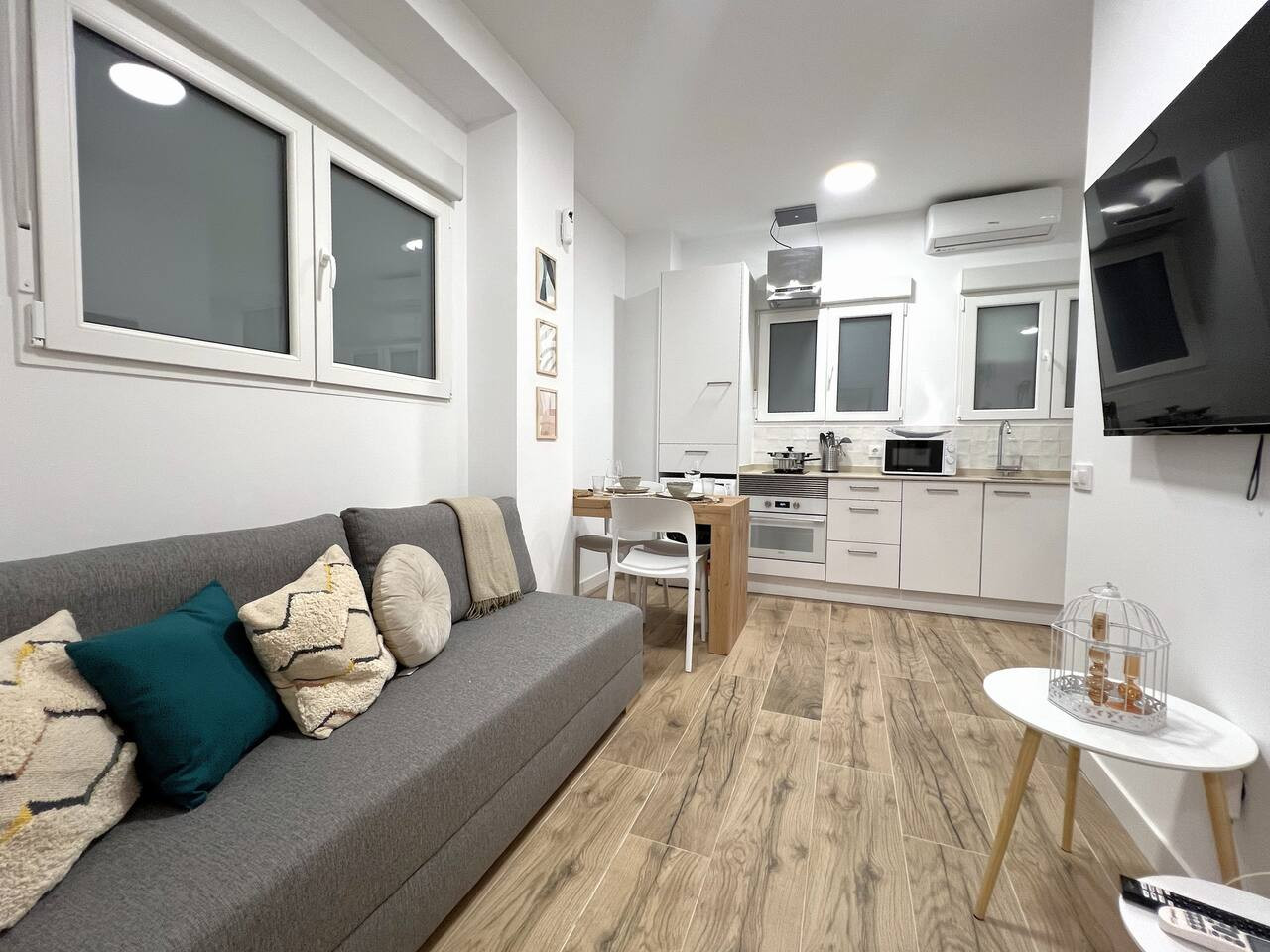 Interior de un loft en Penya-roja