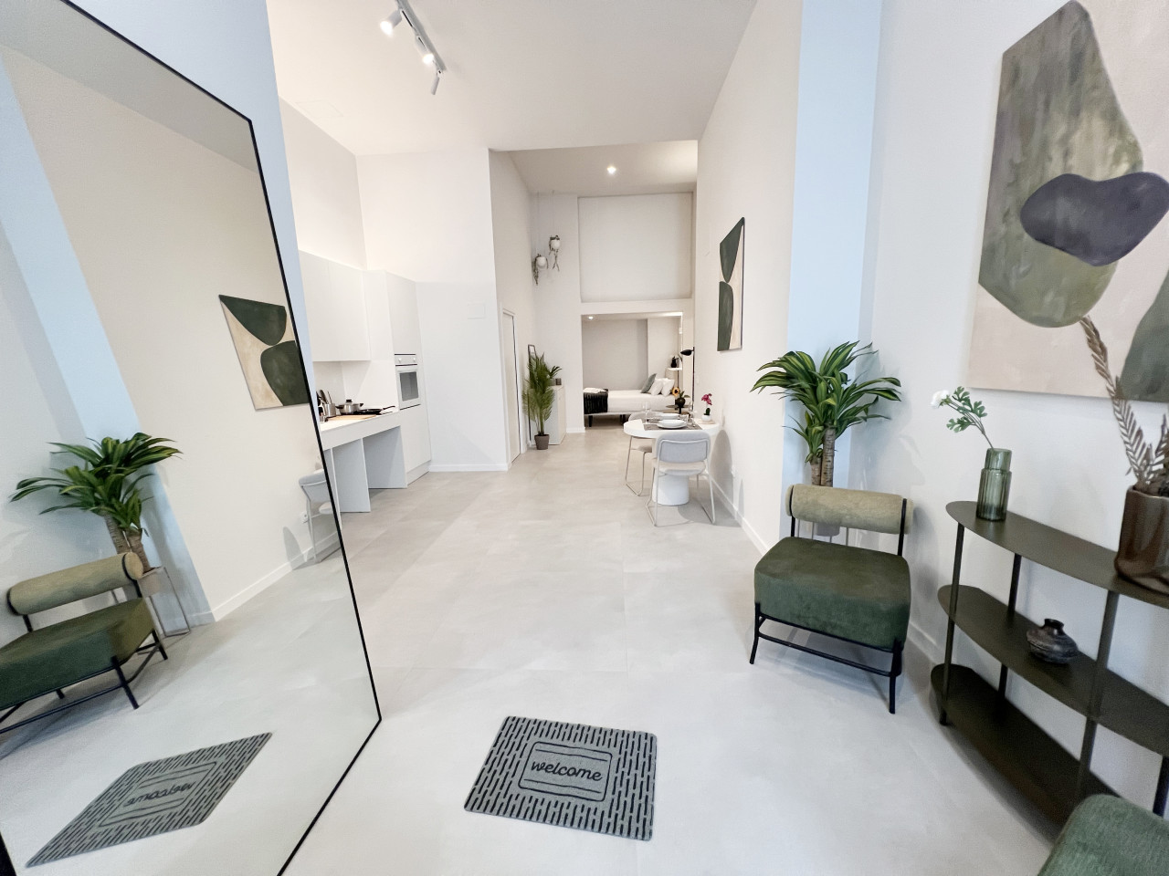 Interior de un loft en Nou Moles