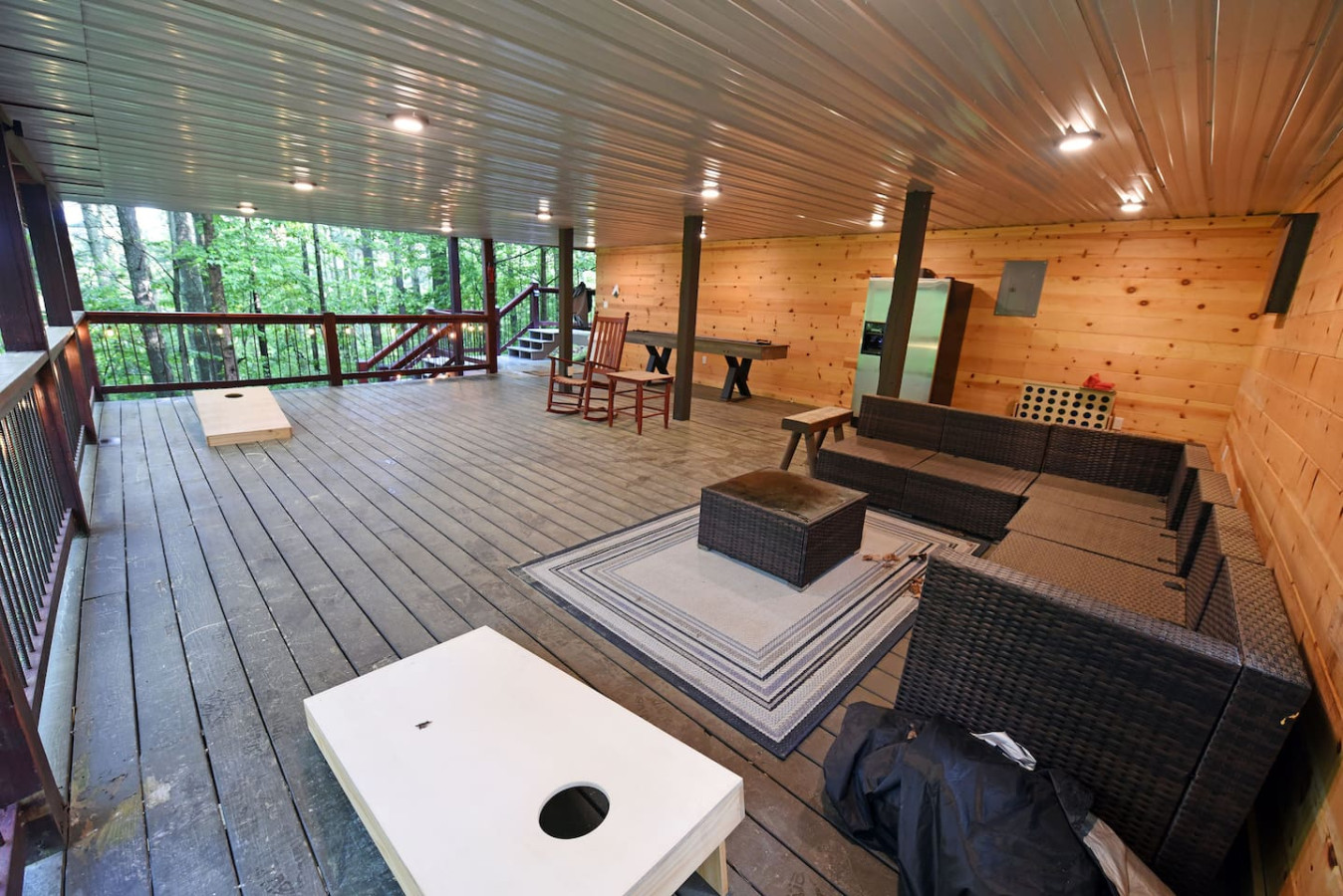 Elegant Escape Luxury 3BR Cabin w/ Firepits & Decks | Cherry Log GA 2