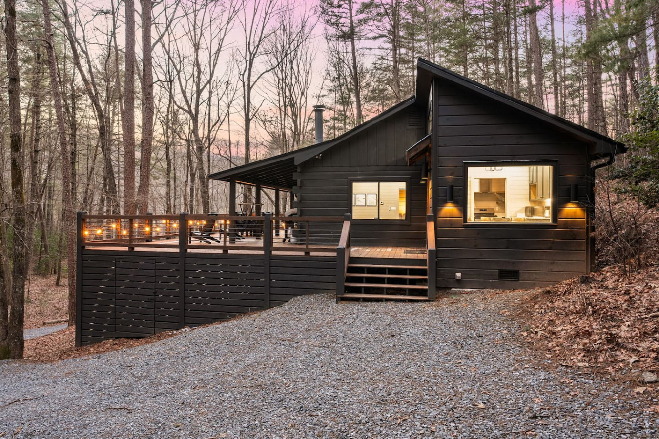 Peach and Plumeria |2BR Cabin Rental | Blue Ridge GA | Hot Tub, Outdoor Deck & Grill! 6