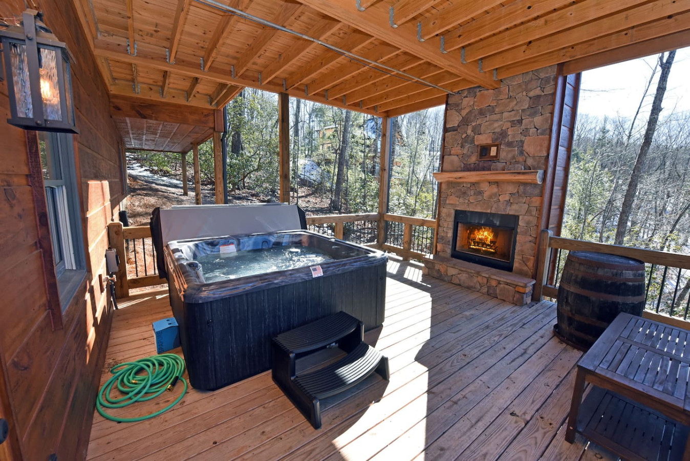 Stoneman Lodge | 4BR Luxury Cabin Rental | Blue Ridge GA | Hot Tub & Mountain Views 5