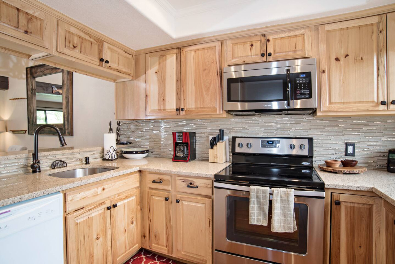 Well equipped kitchen