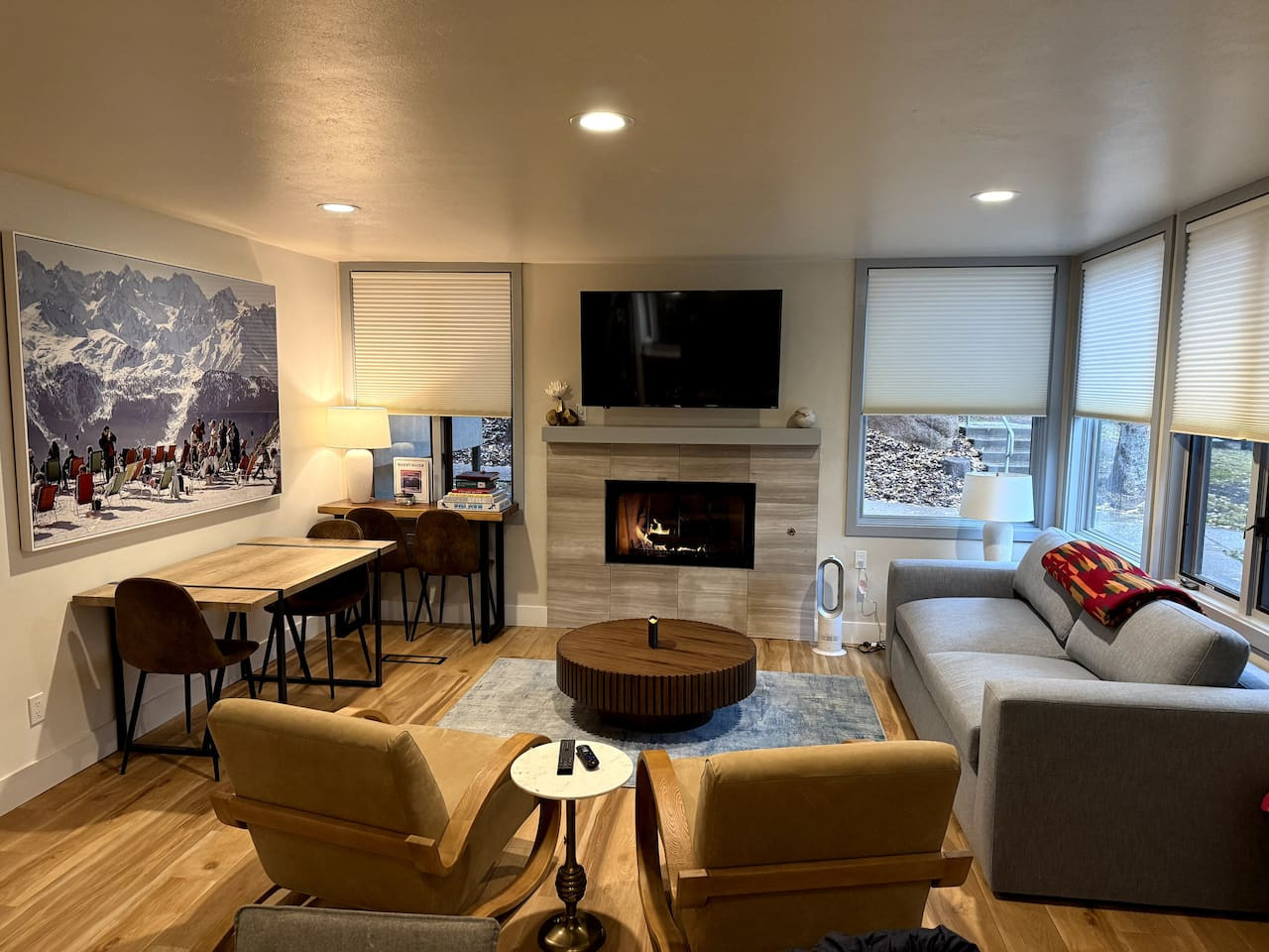 Modern Retreat Near Base Village w/ Pool & Hot Tub