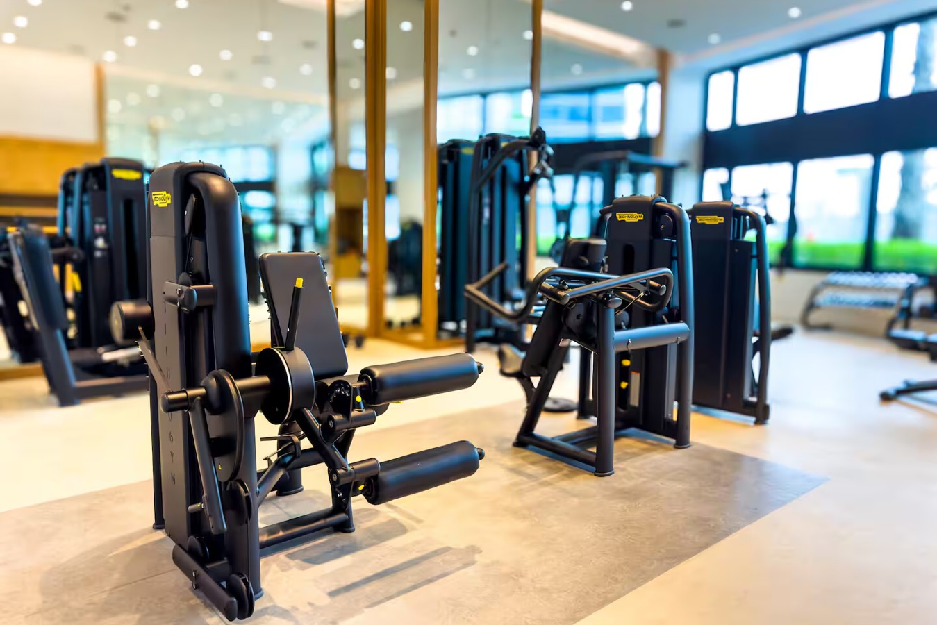 Fitness Zone: Unleash your potential in our state-of-the-art gym with stunning views!