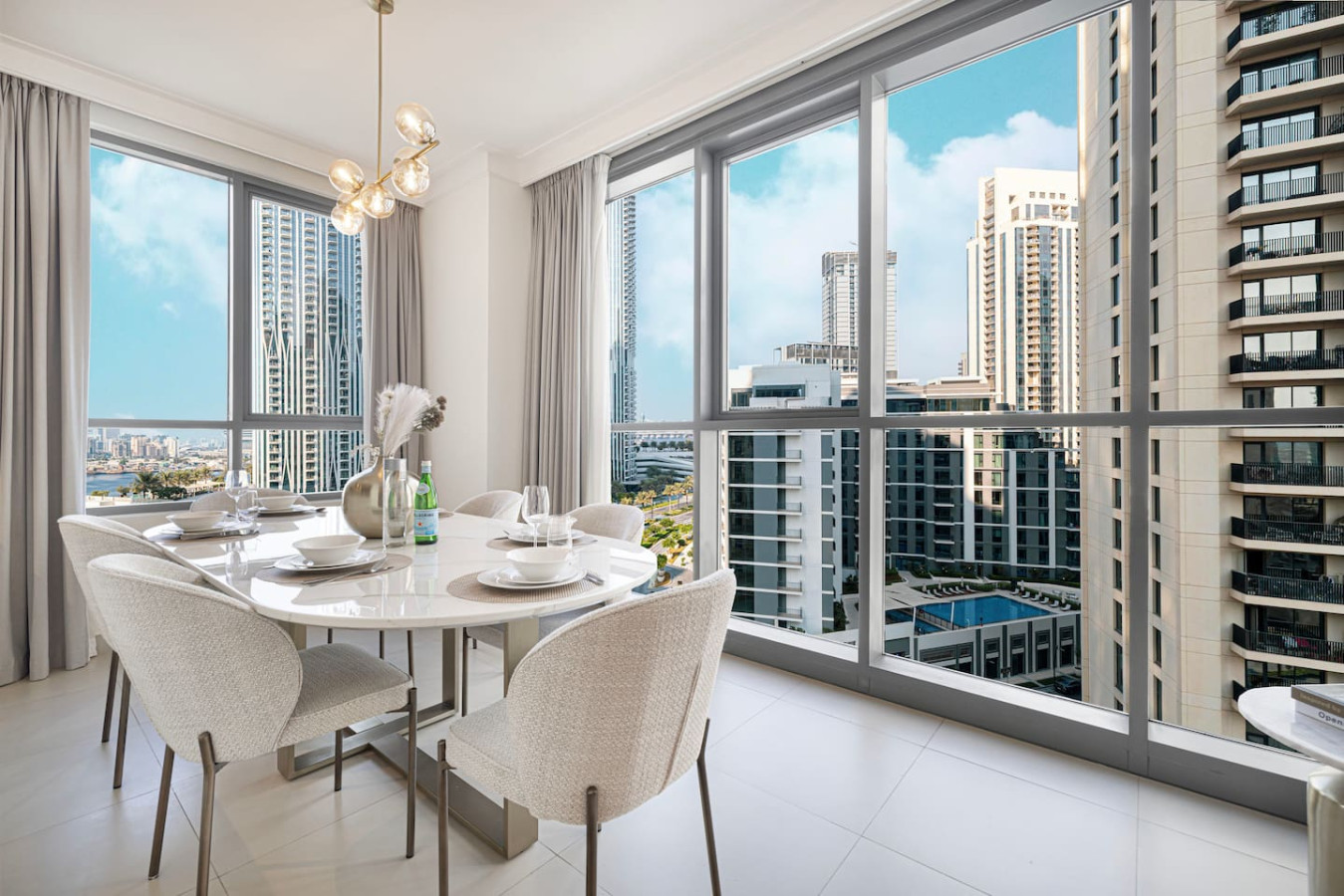 Huge 1BR in Creek Harbour with City View and Pool
