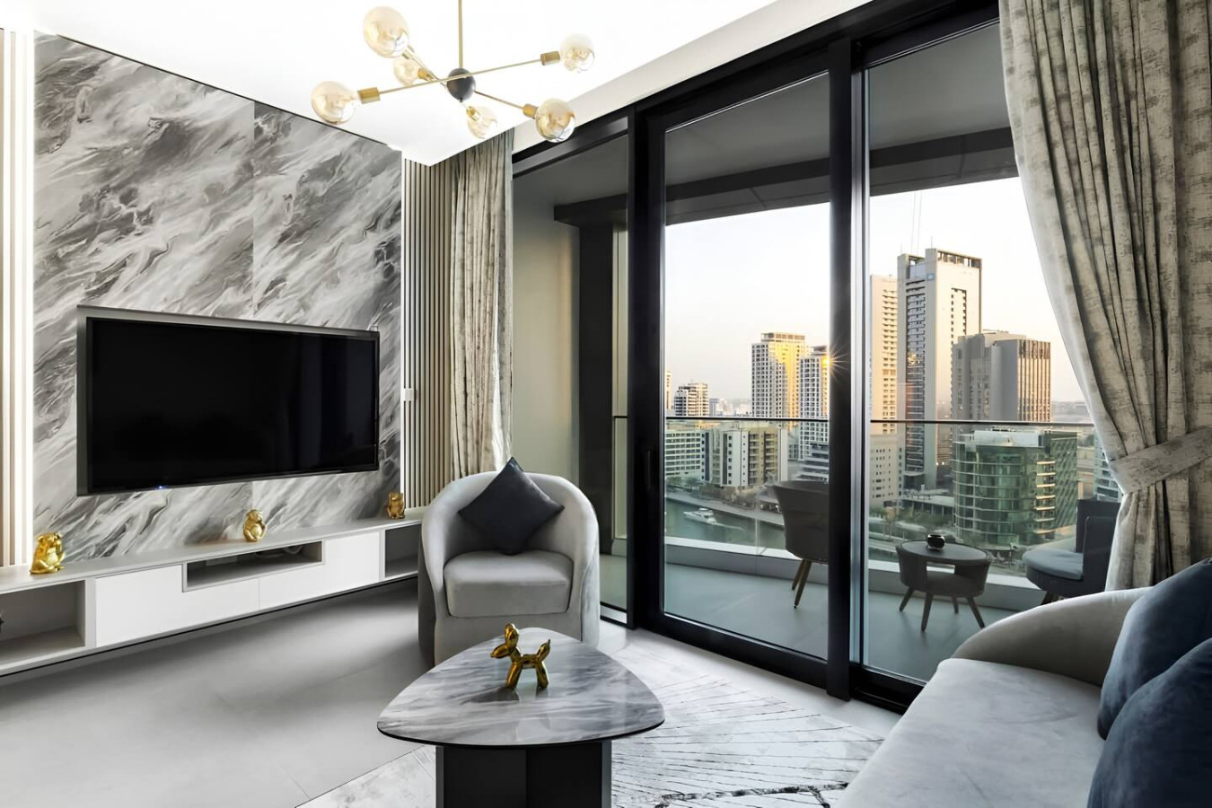 Address Beach Resort 1BR w/Pvt Beach &Steps to JBR