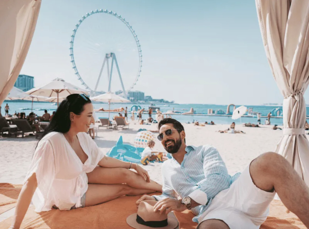 Beachfront 4BR at La Vie JBR | Panoramic Sea Views