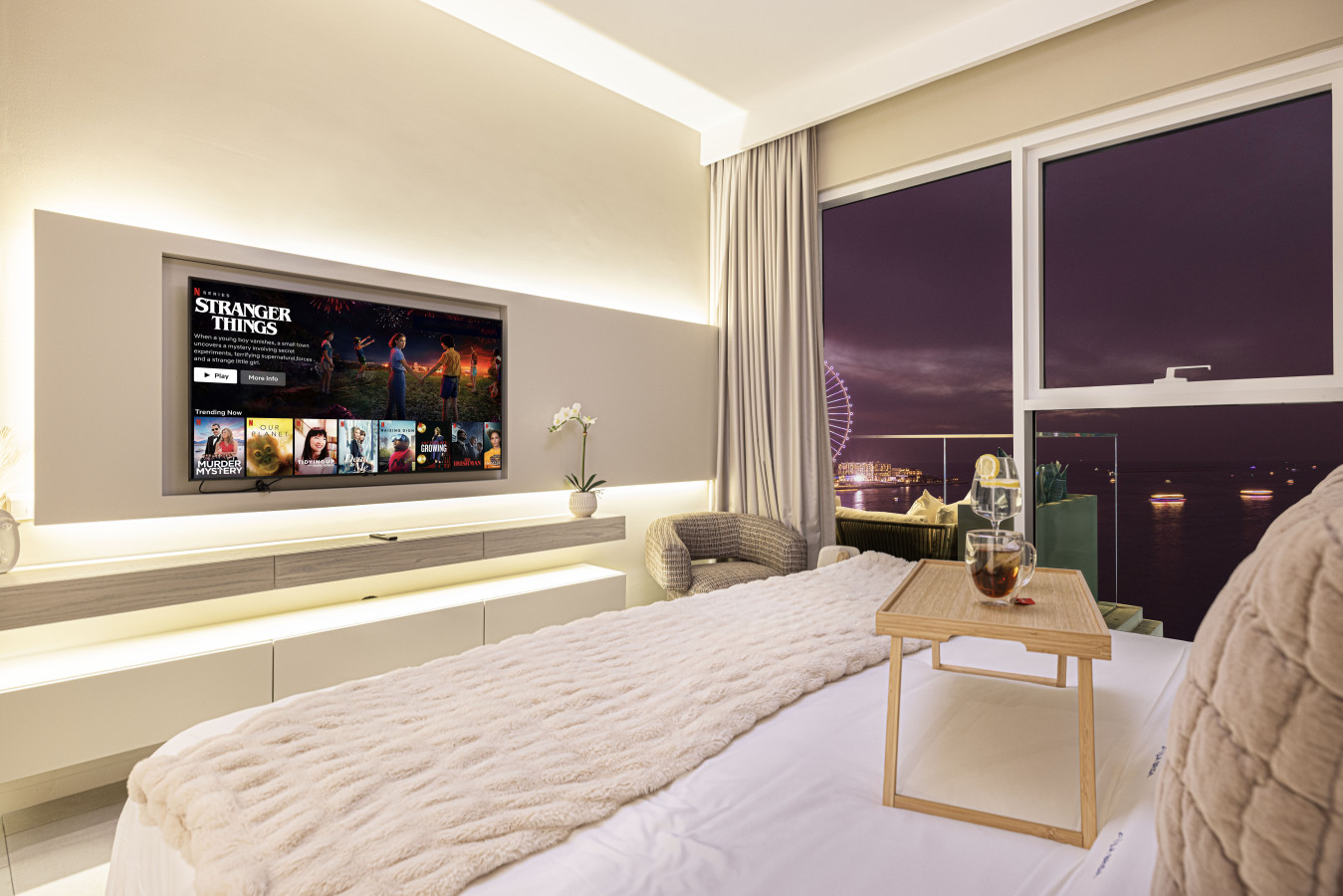 Beachfront 4BR at La Vie JBR | Panoramic Sea Views