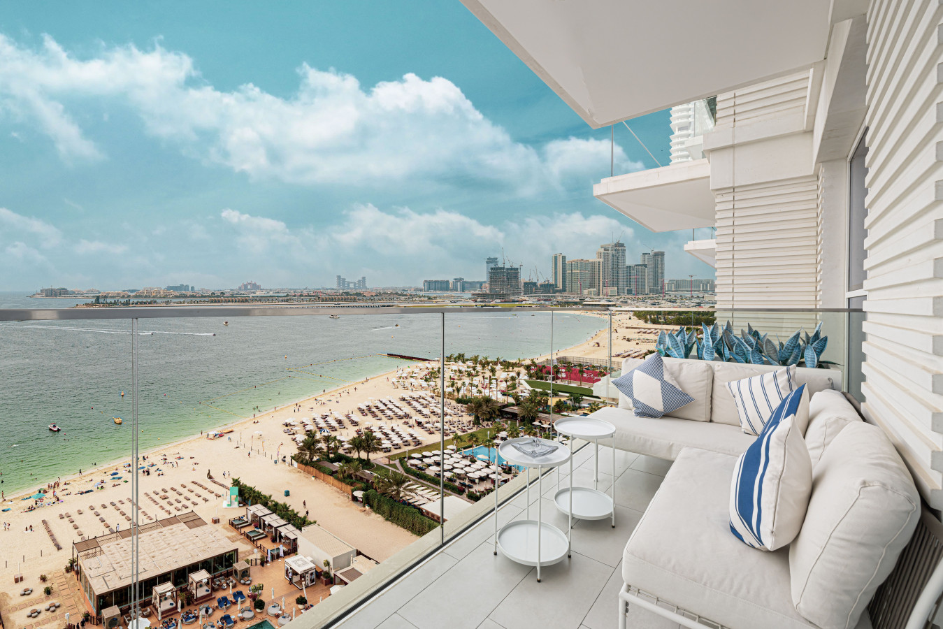 Beachfront 4BR at La Vie JBR | Panoramic Sea Views