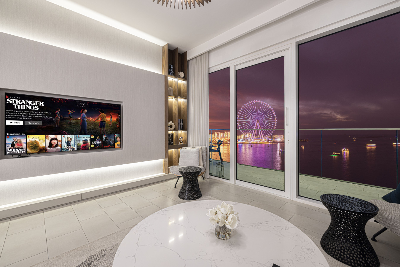 Beachfront 4BR at La Vie JBR | Panoramic Sea Views