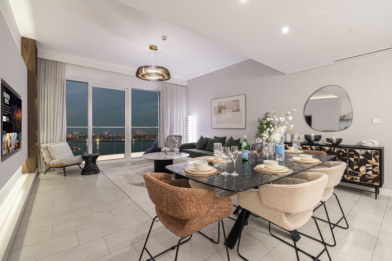 Beachfront 4BR at La Vie JBR | Panoramic Sea Views