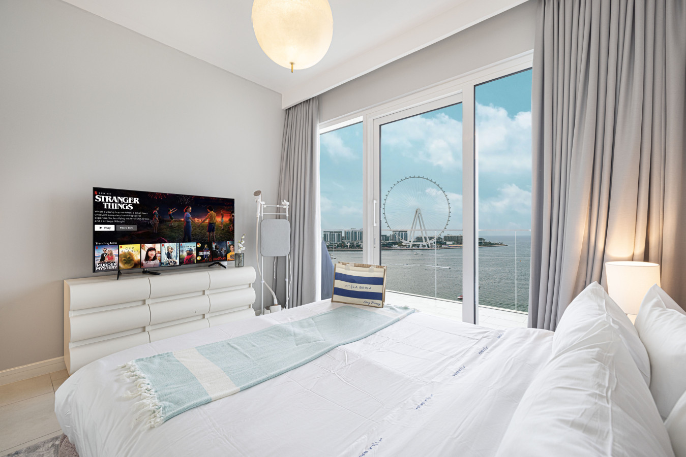 Beachfront 4BR at La Vie JBR | Panoramic Sea Views
