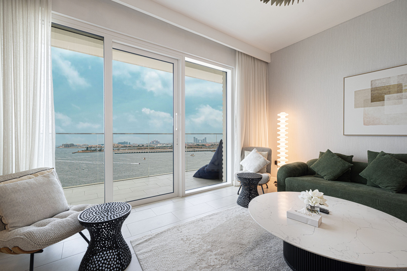 Beachfront 4BR at La Vie JBR | Panoramic Sea Views
