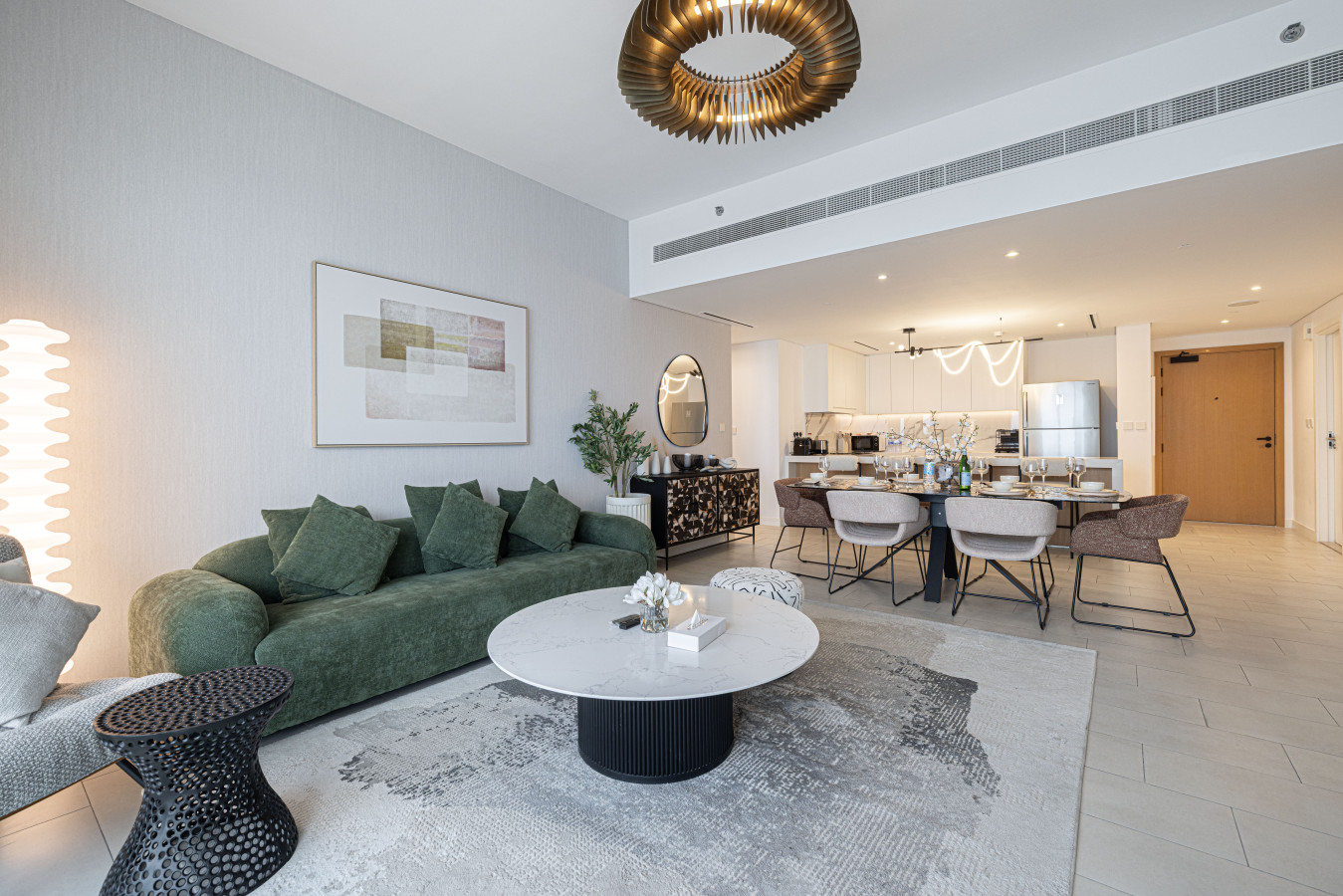 Beachfront 4BR at La Vie JBR | Panoramic Sea Views