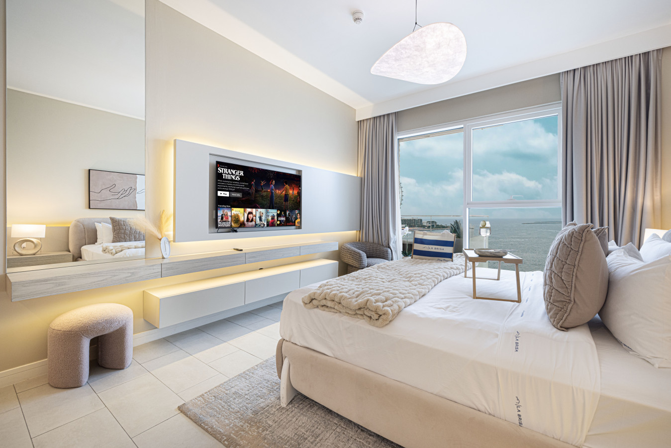 Beachfront 4BR at La Vie JBR | Panoramic Sea Views
