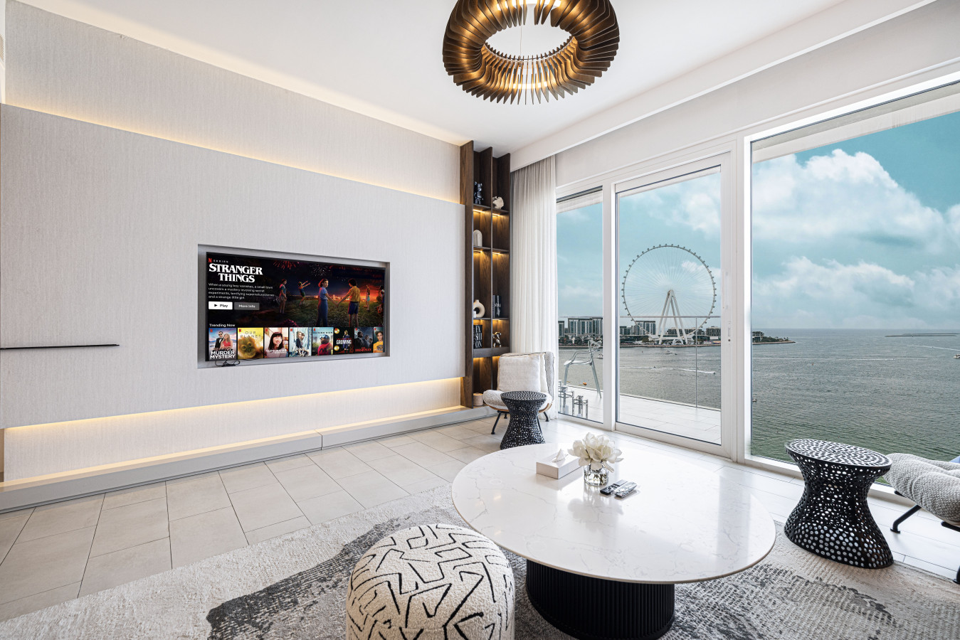 Beachfront 4BR at La Vie JBR | Panoramic Sea Views