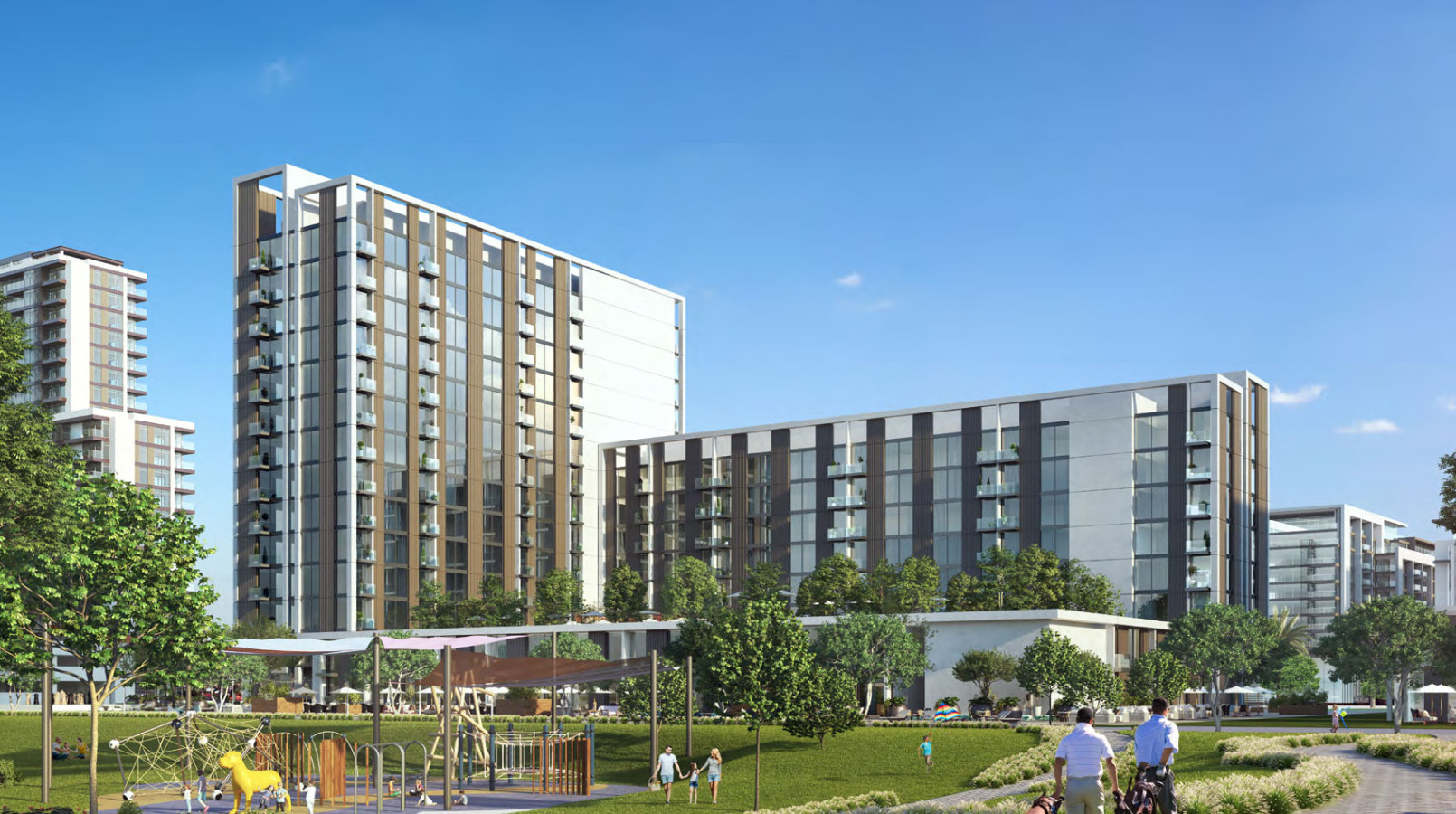 Chic 1BR in Golfville Dubai Hills Urban Living