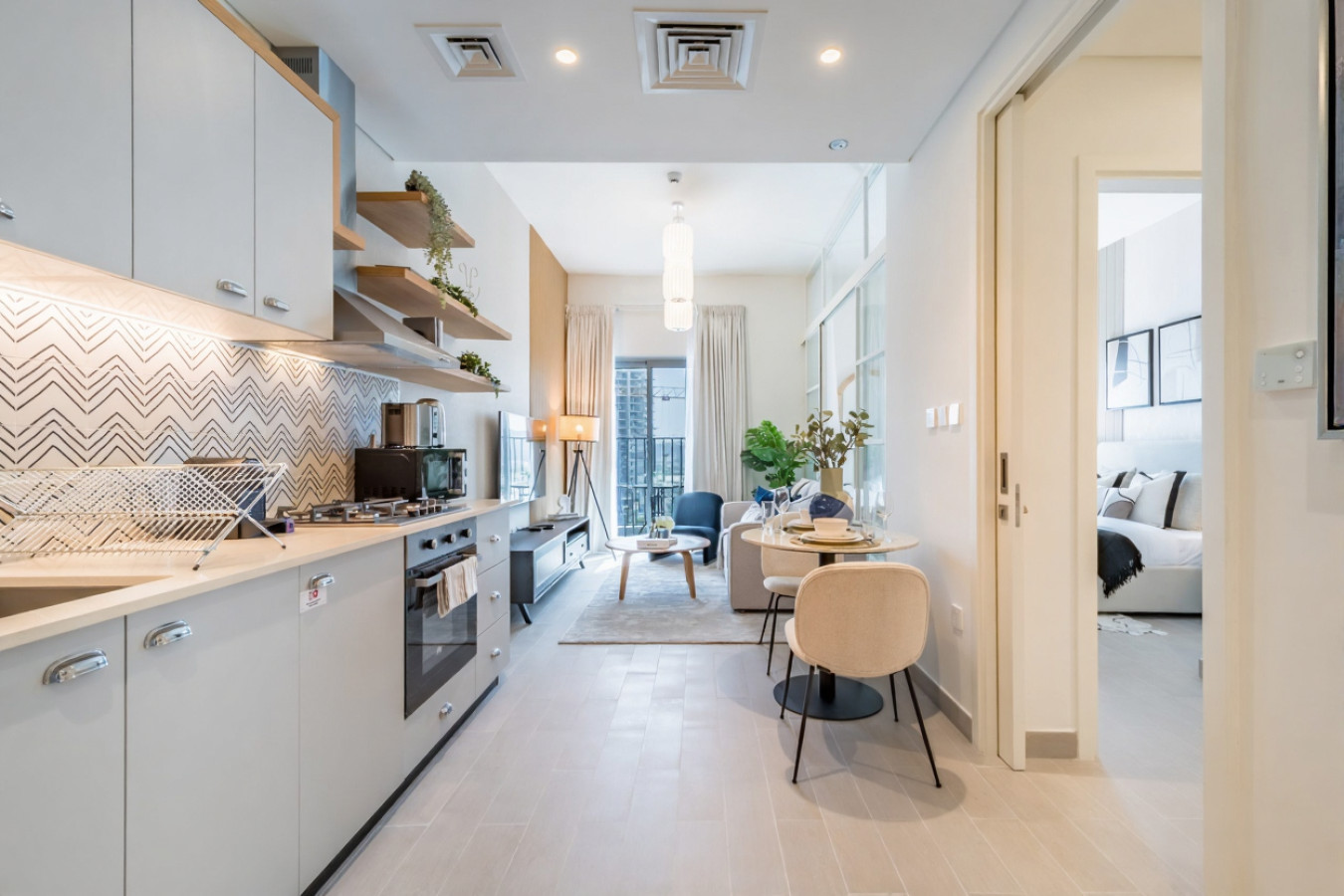 Chic 1BR in Golfville Dubai Hills Urban Living