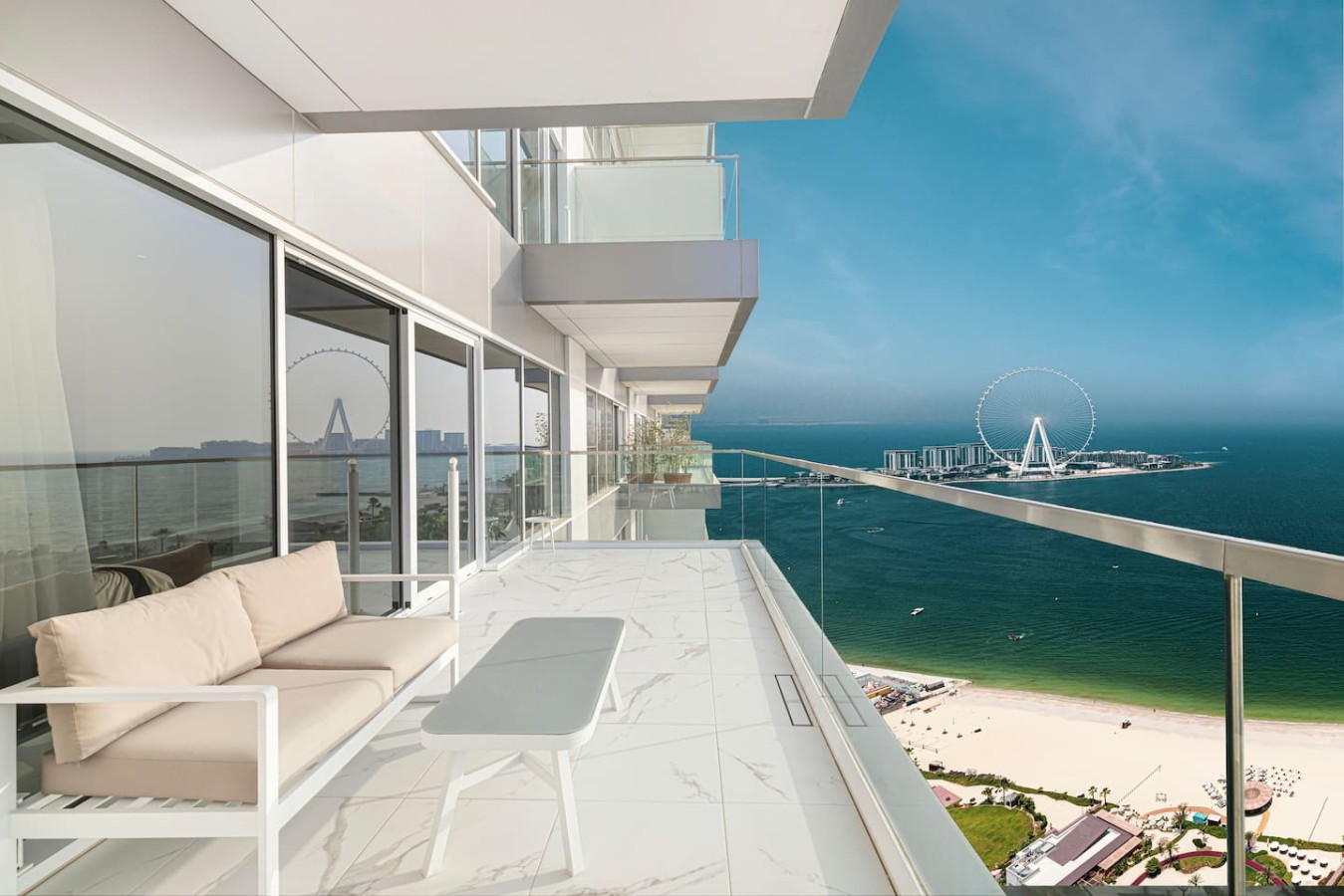 1JBR 2BHK Luxury Sea View w/ Dubai Private Beach