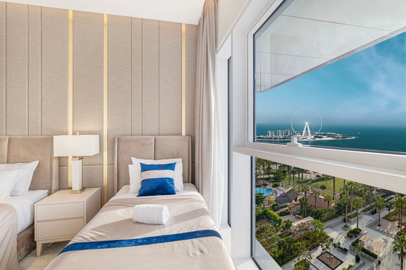 1JBR 2BHK Luxury Sea View w/ Dubai Private Beach