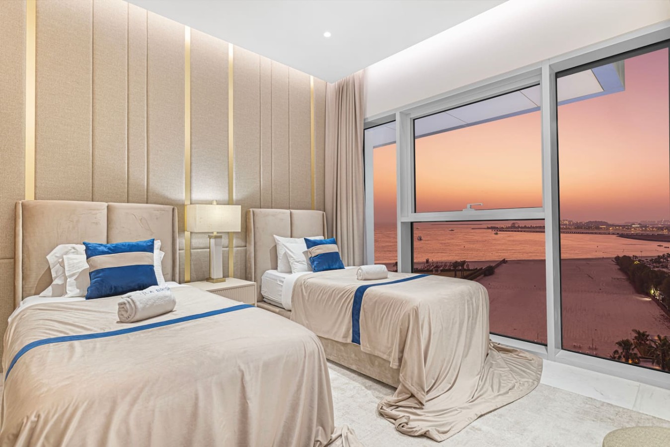 1JBR 2BHK Luxury Sea View w/ Dubai Private Beach