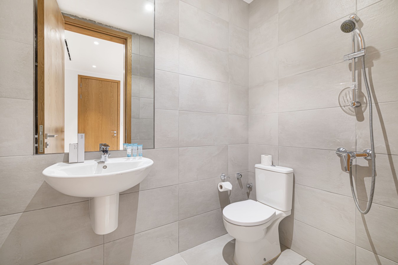 This is the en-suite bathroom for the maid’s room.
