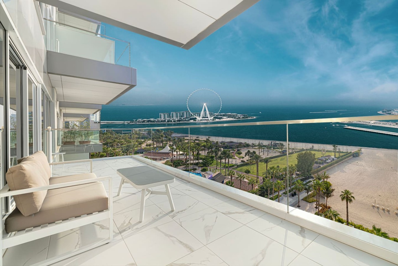 1JBR 2BHK Luxury Sea View w/ Dubai Private Beach