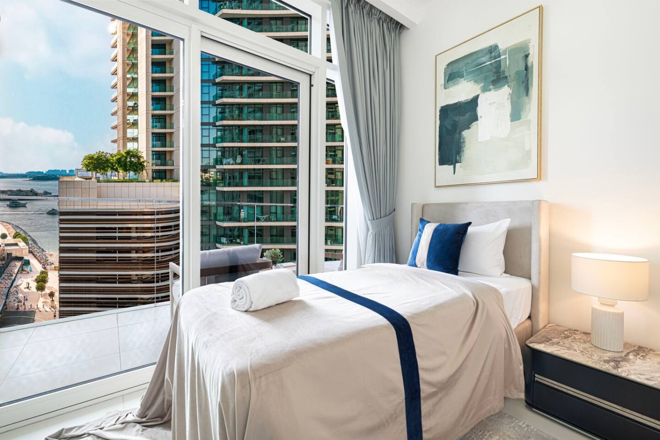 Exquisite 2BR | Private Beach Access | Near Marina&JBR