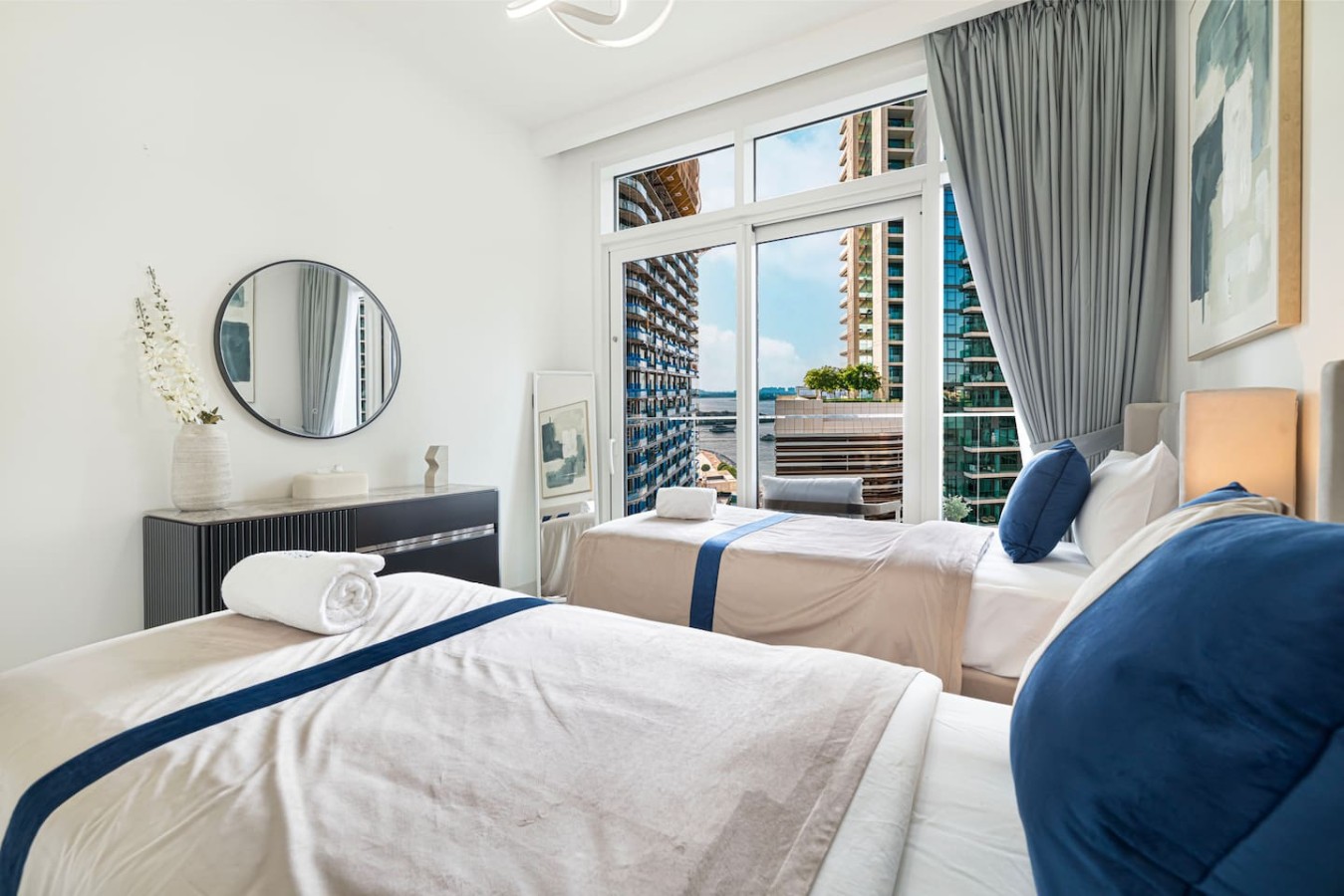 Exquisite 2BR | Private Beach Access | Near Marina&JBR