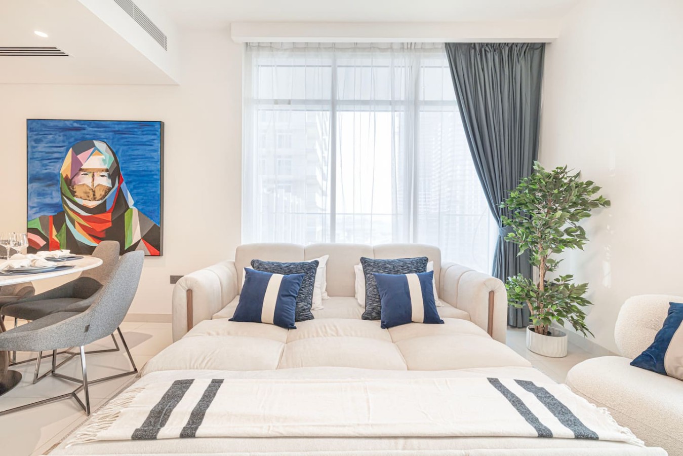 Exquisite 2BR | Private Beach Access | Near Marina&JBR
