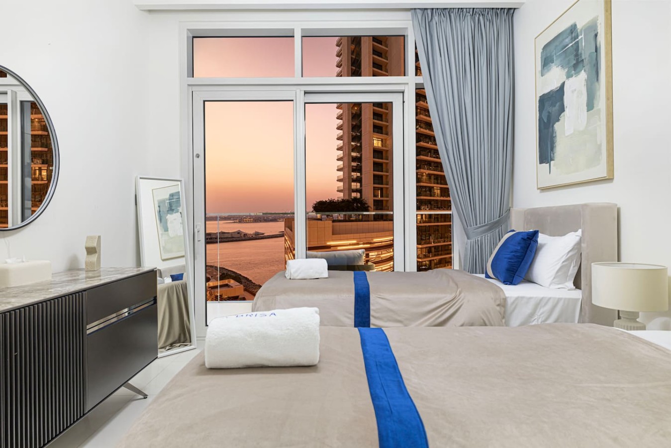 Exquisite 2BR | Private Beach Access | Near Marina&JBR