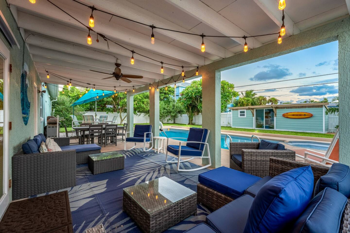 Heated Pool And Hot Tub - Cozy Beach House Retreat - Cocoa Beach, FL