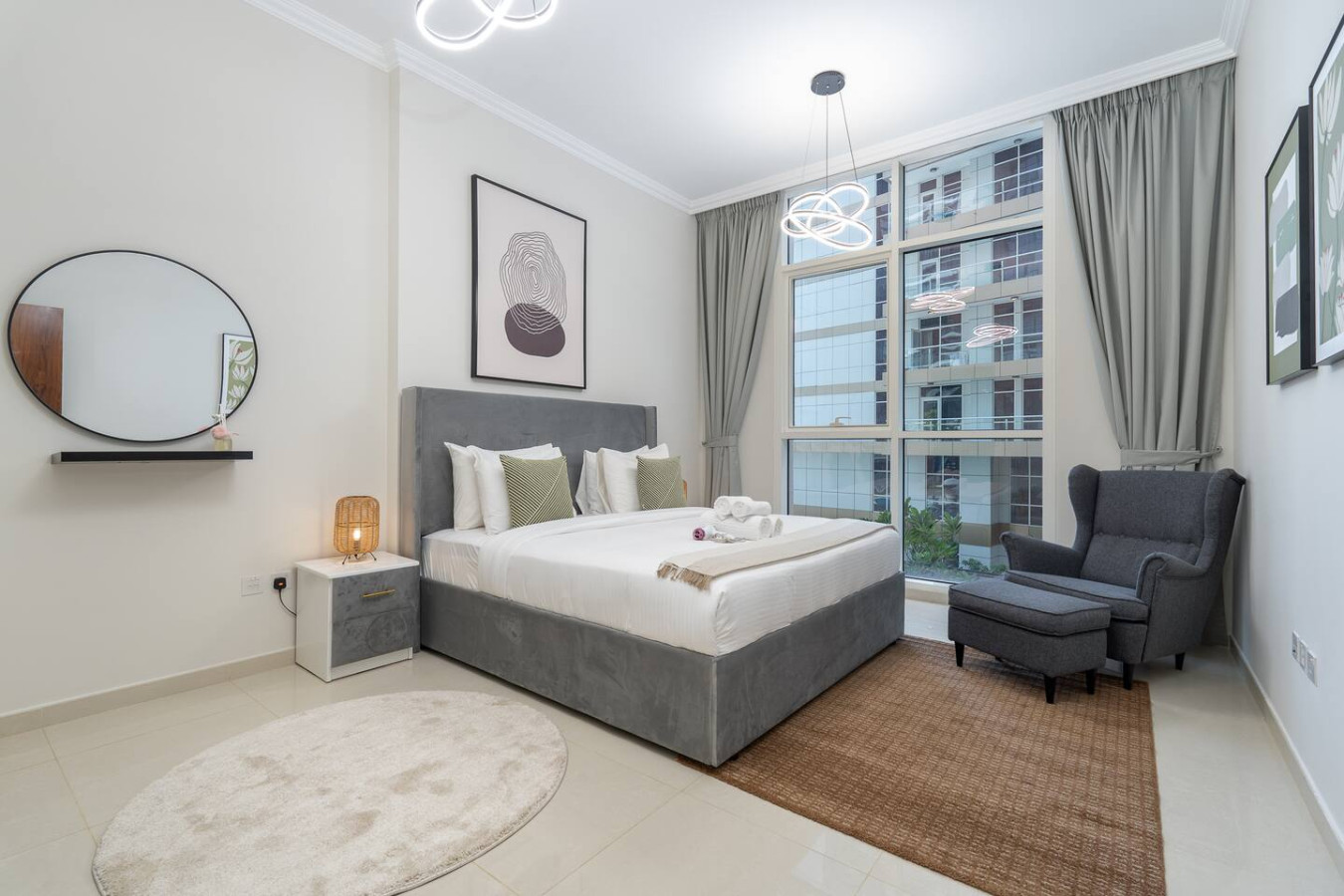 Dunya Tower | One Bedroom near Dubai Mall & Burj apartment photo