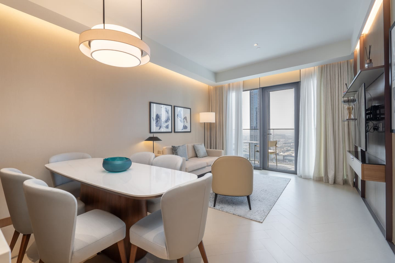 Address Opera | Two Bedroom W/ Balcony City View apartment photo
