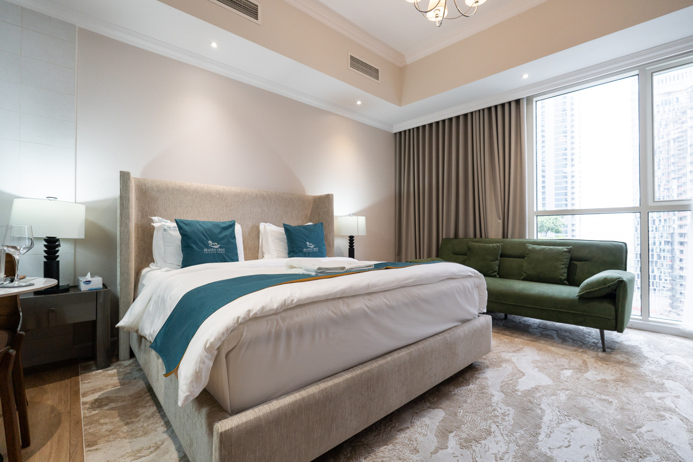 Dunya Tower | Studio near Dubai Mall & Burj apartment photo