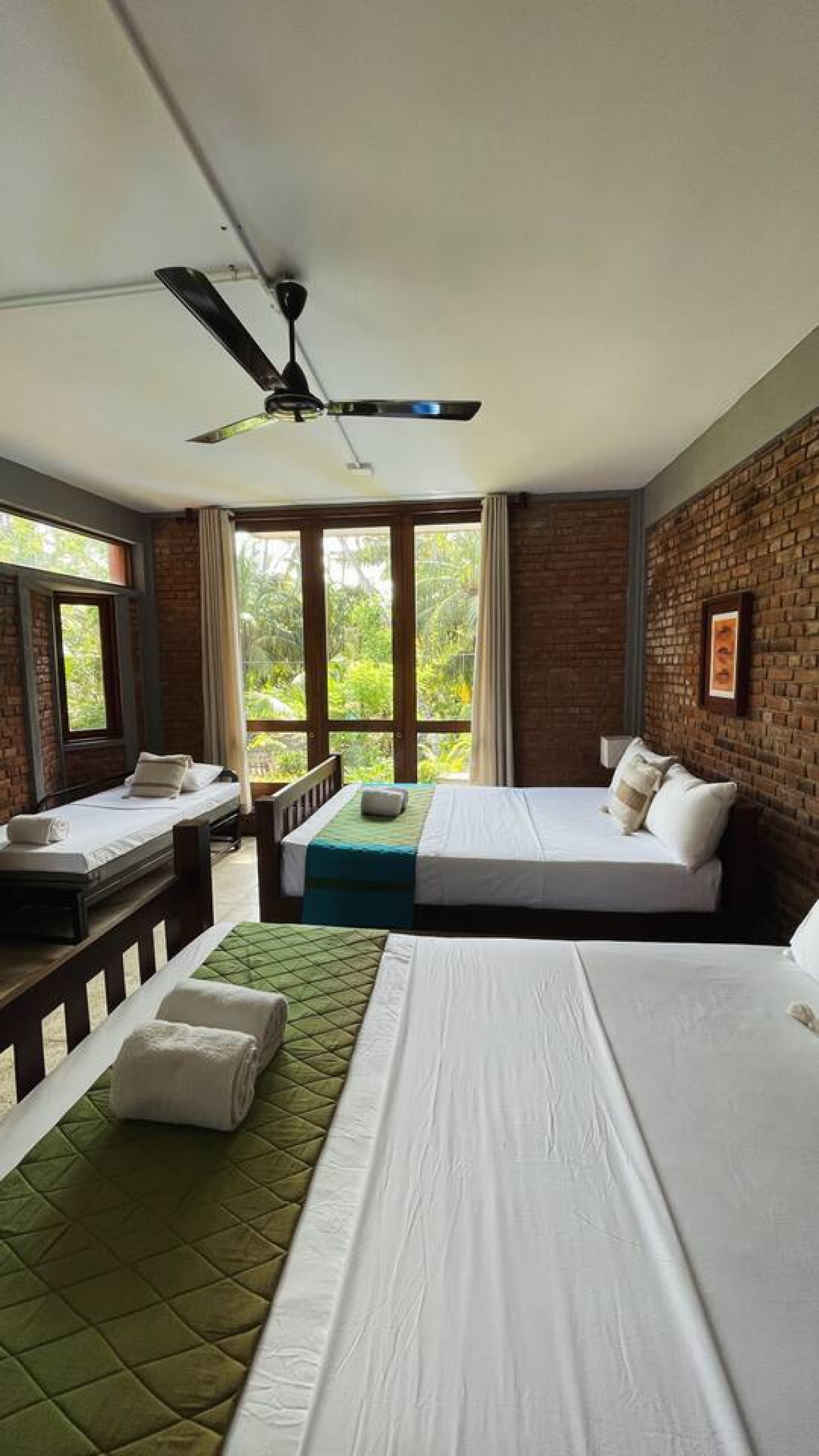 Ko Lake Villa bedroom with lake views