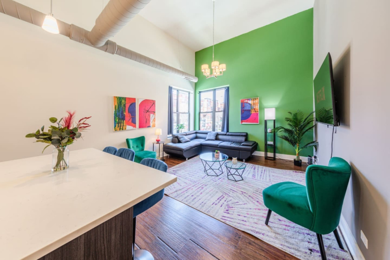 3BR Oasis Near UIC & McCormick Smoke OK
