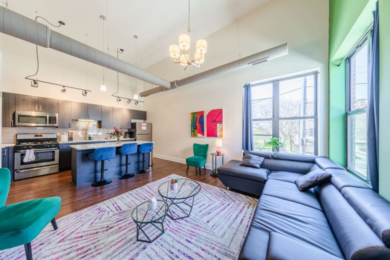 3BR Oasis Near UIC & McCormick Smoke OK