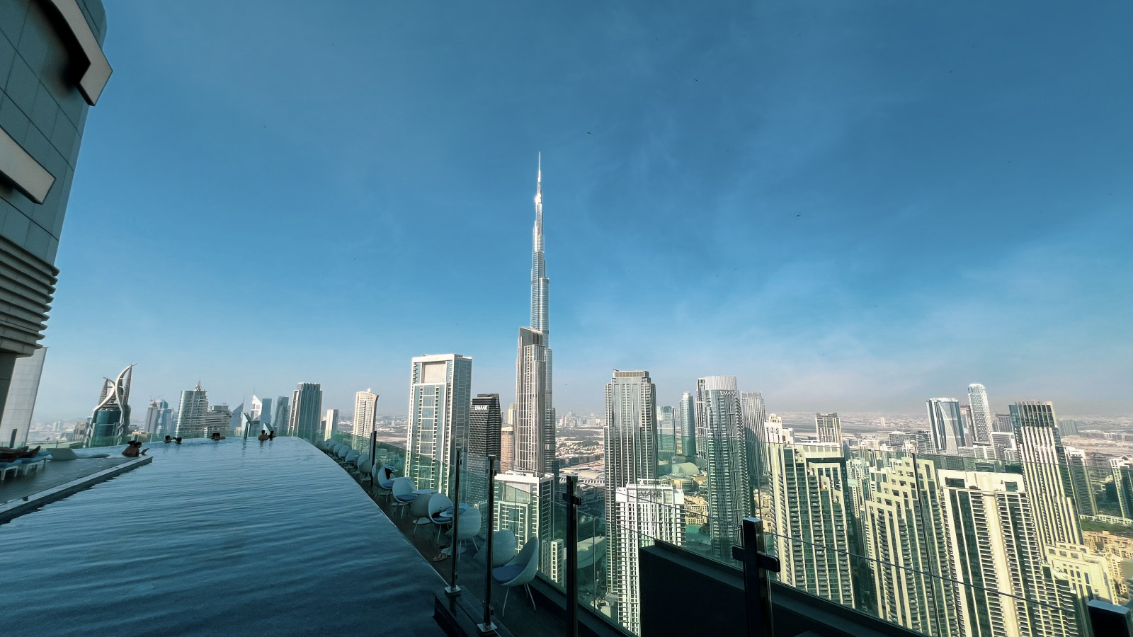 Highest Infinity Pool | BURJ + Partial Fountain View photo