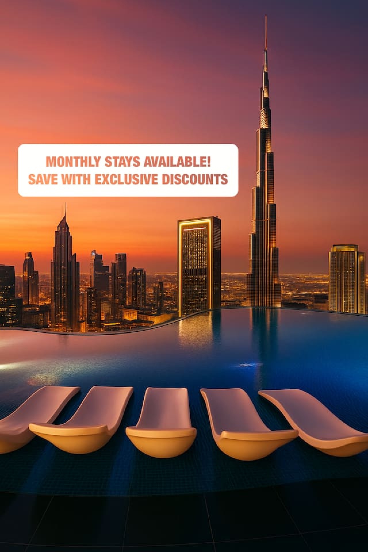 Highest Infinity Pool | Burj View | Spa & Gym